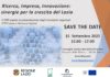 “Ricerca, Impresa, Innovazione: sinergie per la crescita del Lazio”: aperte le registrazioni al workshop CNR-Lazio Innova